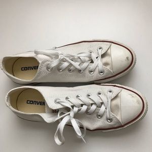 White Converse shoes